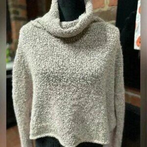 Altar’d State women’s turtleneck cropped oversized sweater Medium